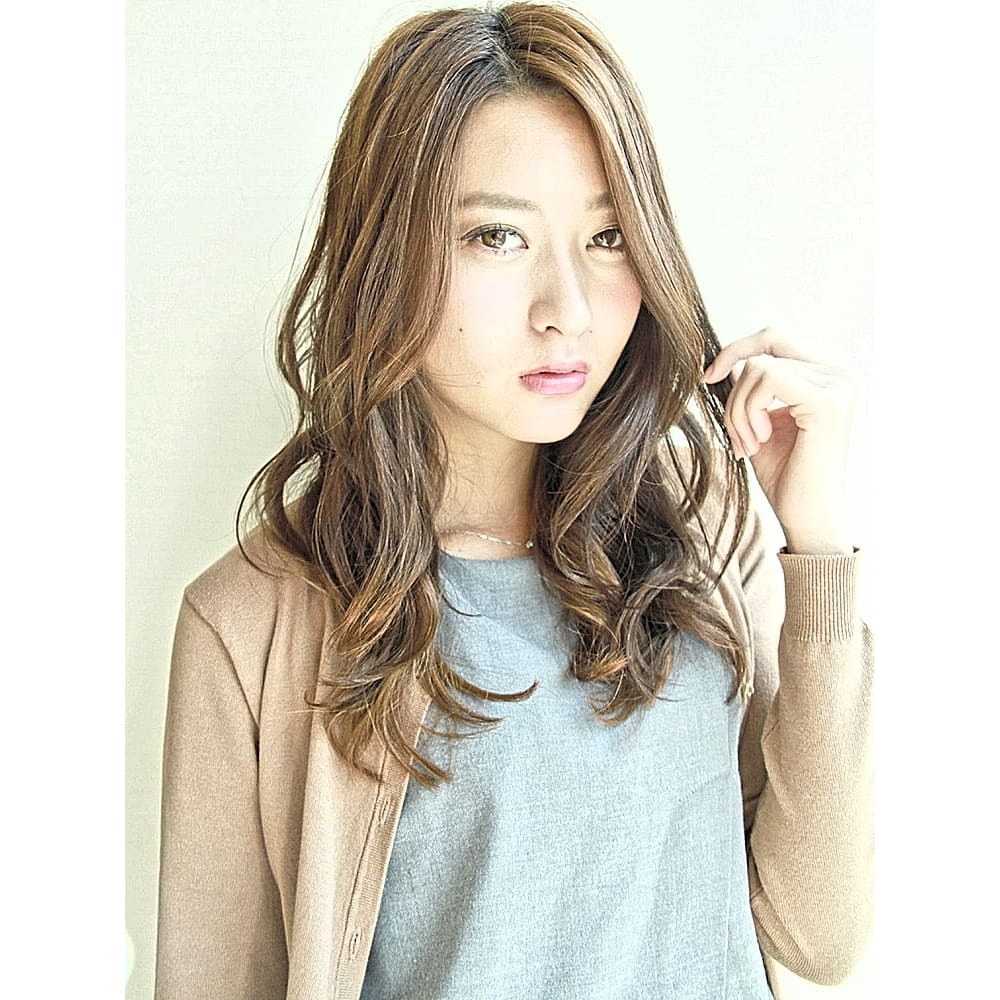 ラフ可愛いセミロング Hair Make Flencia ヘアメイクフレンシア のヘアスタイル 美容院 美容室を予約するなら楽天ビューティ