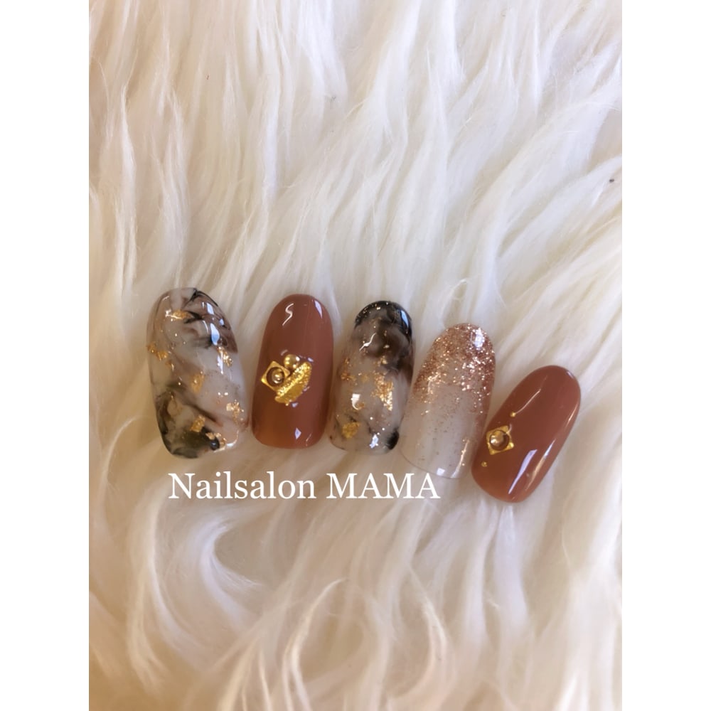 Autumn Winterdesign Nailsalon Mama ネイルサロン ママ のネイルデザイン ネイル まつげサロンを予約するなら楽天ビューティ