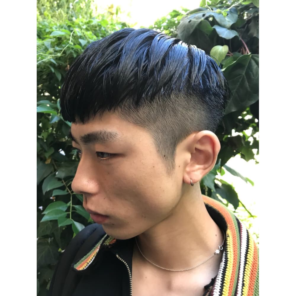 メンズ ショートマッシュ Blocブロックのヘアスタイル 美容院