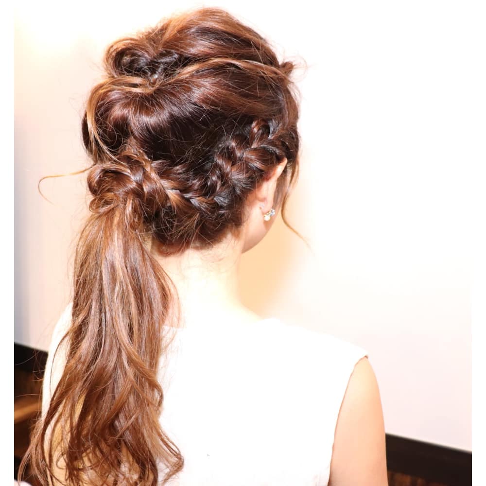 ちょっとしたイベントの時に ヘアセットをして出かけよう Lulu Charme ルルシャルム のこだわり特集 美容院 美容室を予約するなら楽天ビューティ