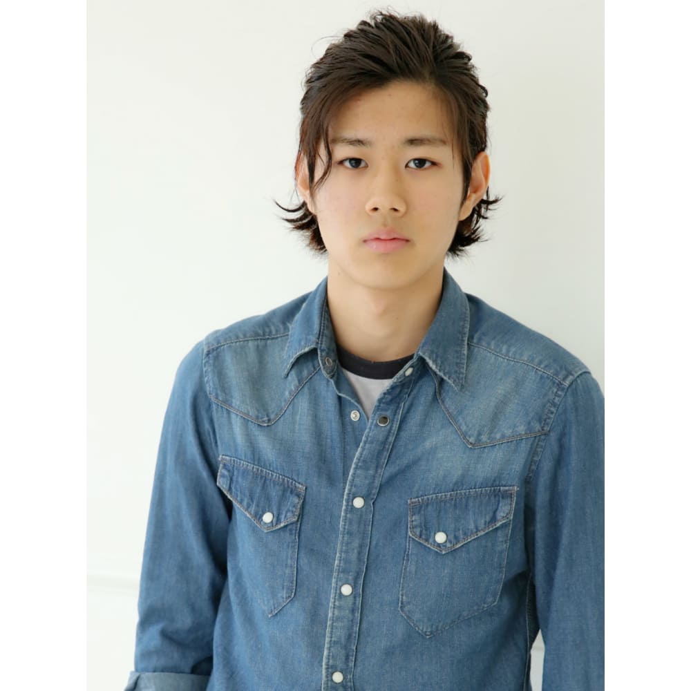 男の侍ヘア メンズアレンジstyle Helme なんばマルイ エルメ ナンバマルイ のヘアスタイル 美容院 美容室を予約するなら楽天ビューティ