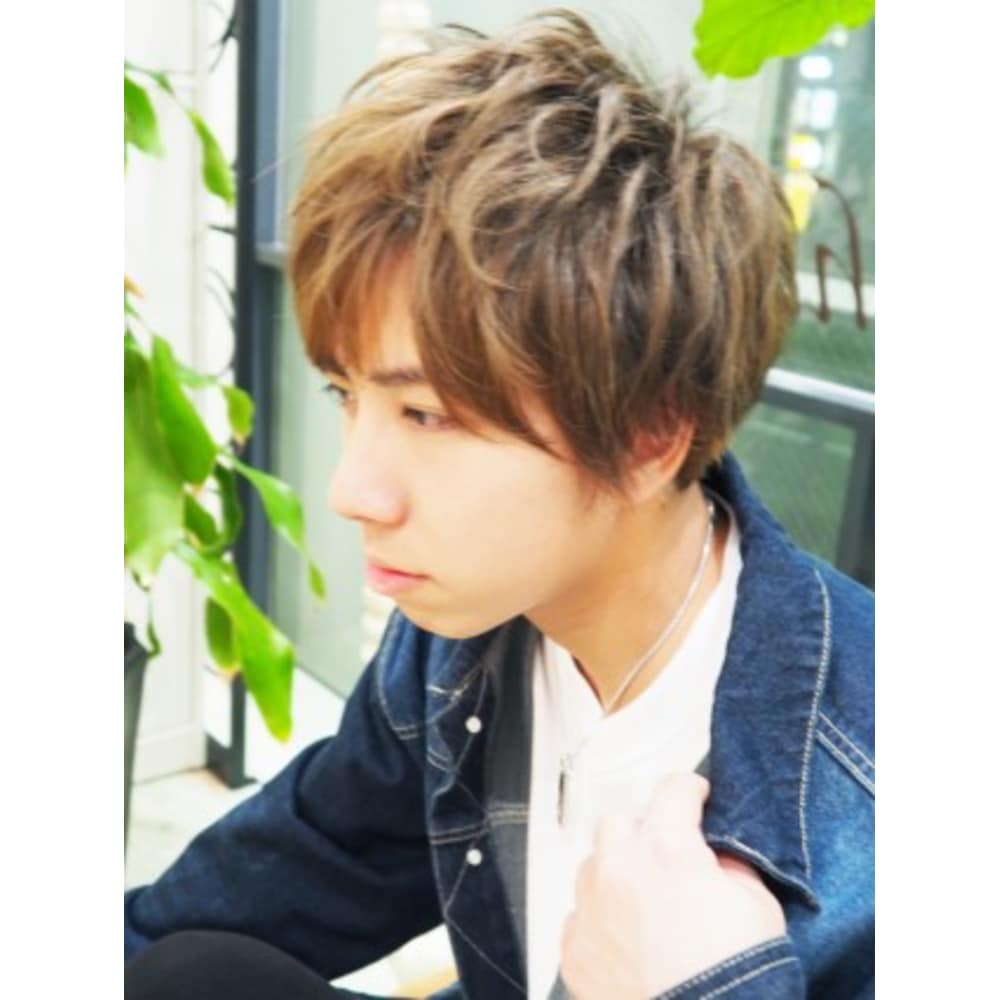 ヘアジュレドゥ 花井 ナチュラルマッシュ メンズミディ Hair Jurer Deux ジュレドゥ のヘアスタイル 美容院 美容室を予約するなら楽天ビューティ