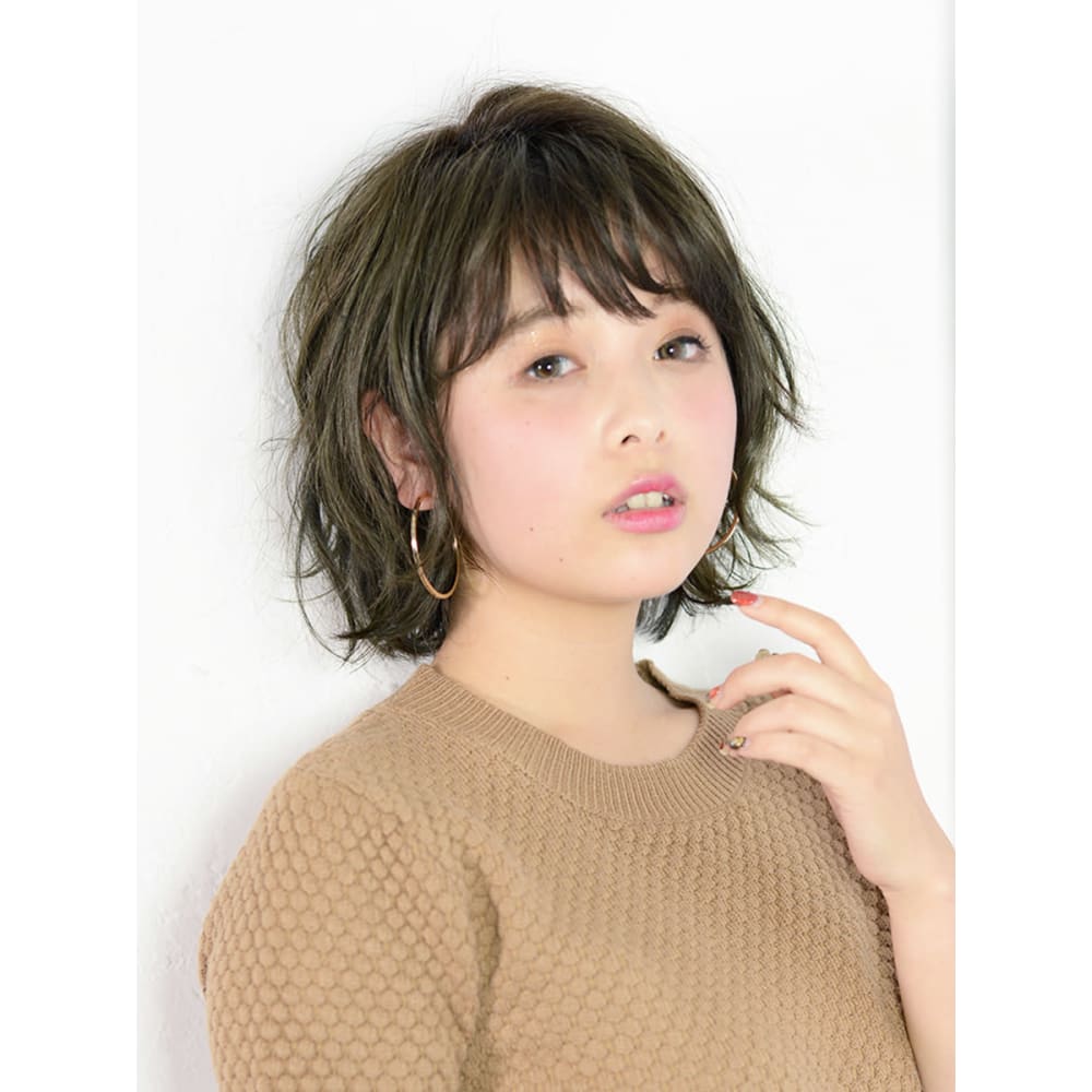 楽チン 万能セミウェットボブスタイル Hair Make Earth 綾瀬店 ヘアメイクアース アヤセテン のヘアスタイル 美容院 美容室を予約するなら楽天ビューティ