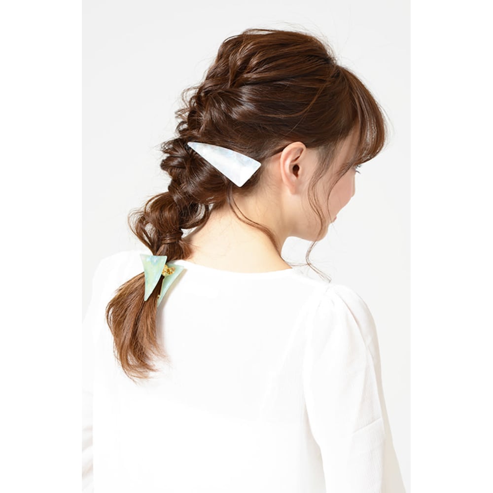 編みおろしロングダウンスタイル Hair Make Earth 綾瀬店 ヘアメイクアース アヤセテン のヘアスタイル 美容院 美容室を予約するなら楽天ビューティ