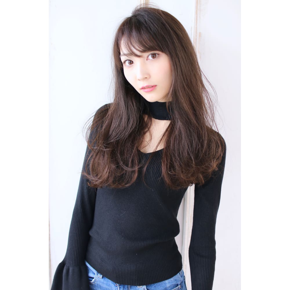 オルチャンバングロング H 652 Alice By Afloat アリスバイアフロート のヘアスタイル 美容院 美容室を予約するなら楽天ビューティ