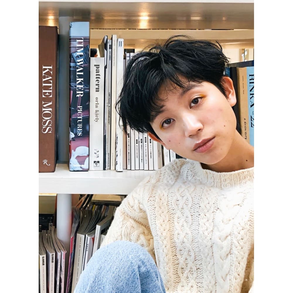 寝ぐせも可愛い無雑作な動きのショートマッシュスタイル Beautrium 福岡 ビュートリアム のヘアスタイル 美容院 美容室を予約するなら楽天ビューティ