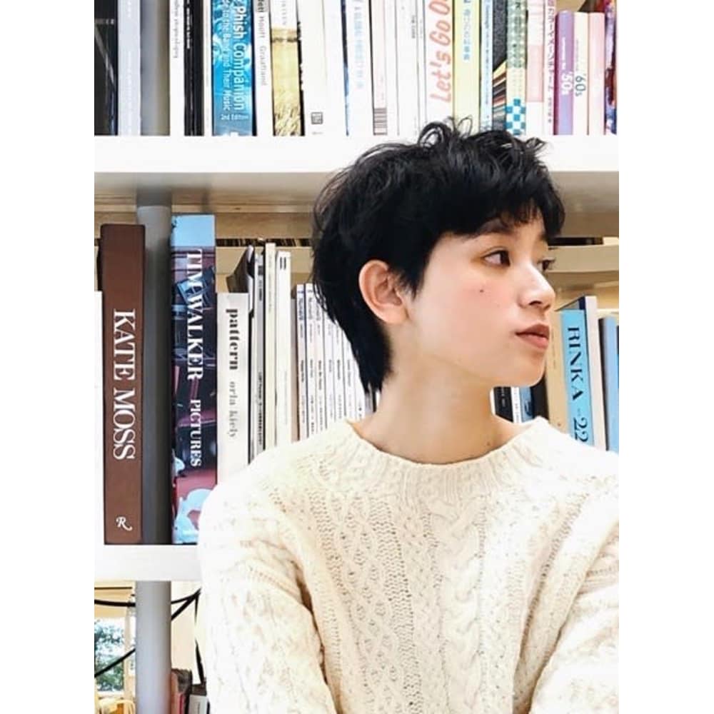 寝ぐせも可愛い無雑作な動きのショートマッシュスタイル Beautrium 福岡 ビュートリアム のヘアスタイル 美容院 美容室を予約するなら楽天ビューティ