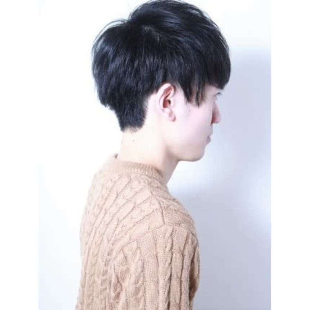 横顔マッシュスナップ Vist 石島丞 Vist By Revo ヴィストバイレボ のヘアスタイル 美容院 美容室を予約するなら楽天ビューティ