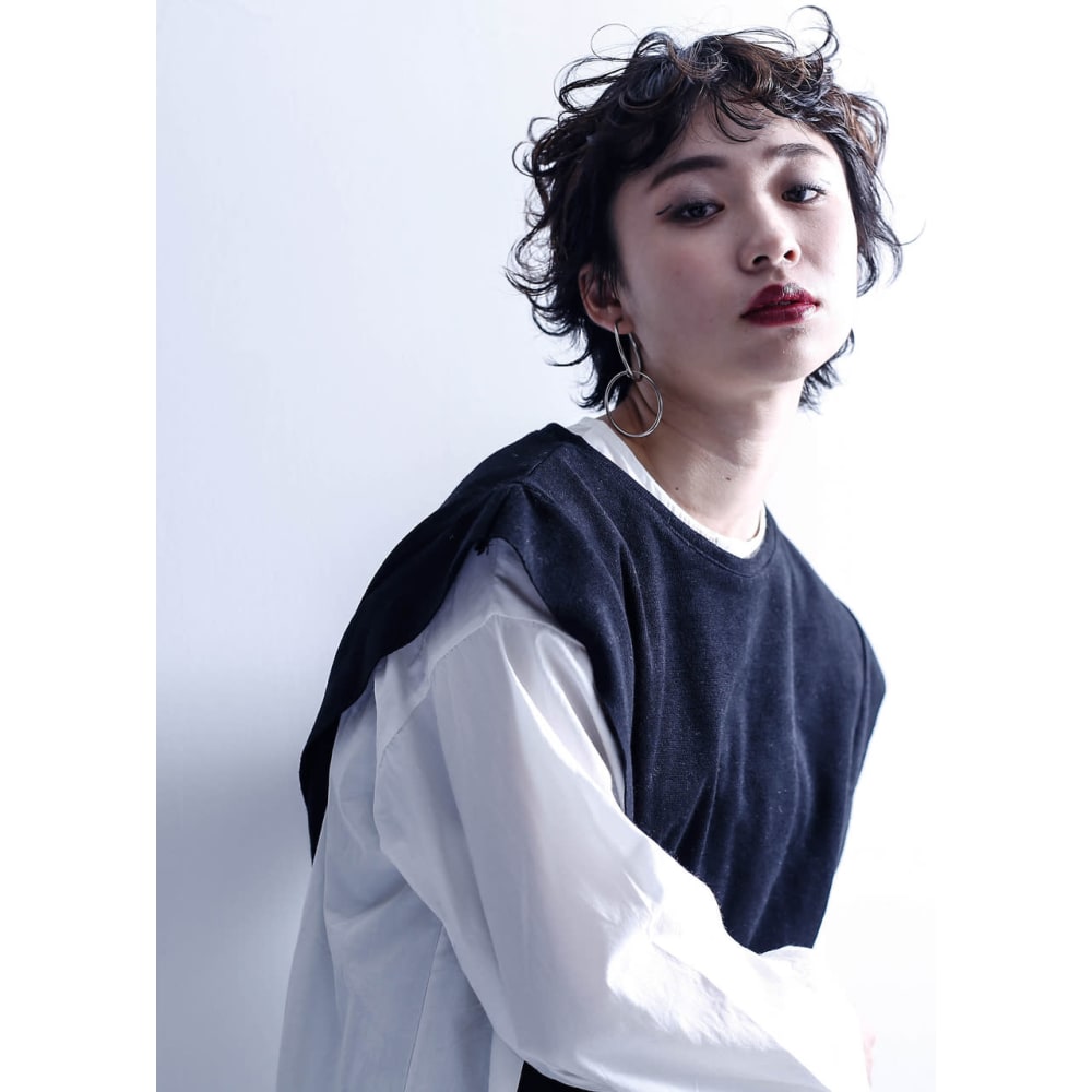 セミウルフ 攻めショート 大須 The Focus フォーカス のヘアスタイル 美容院 美容室を予約するなら楽天ビューティ