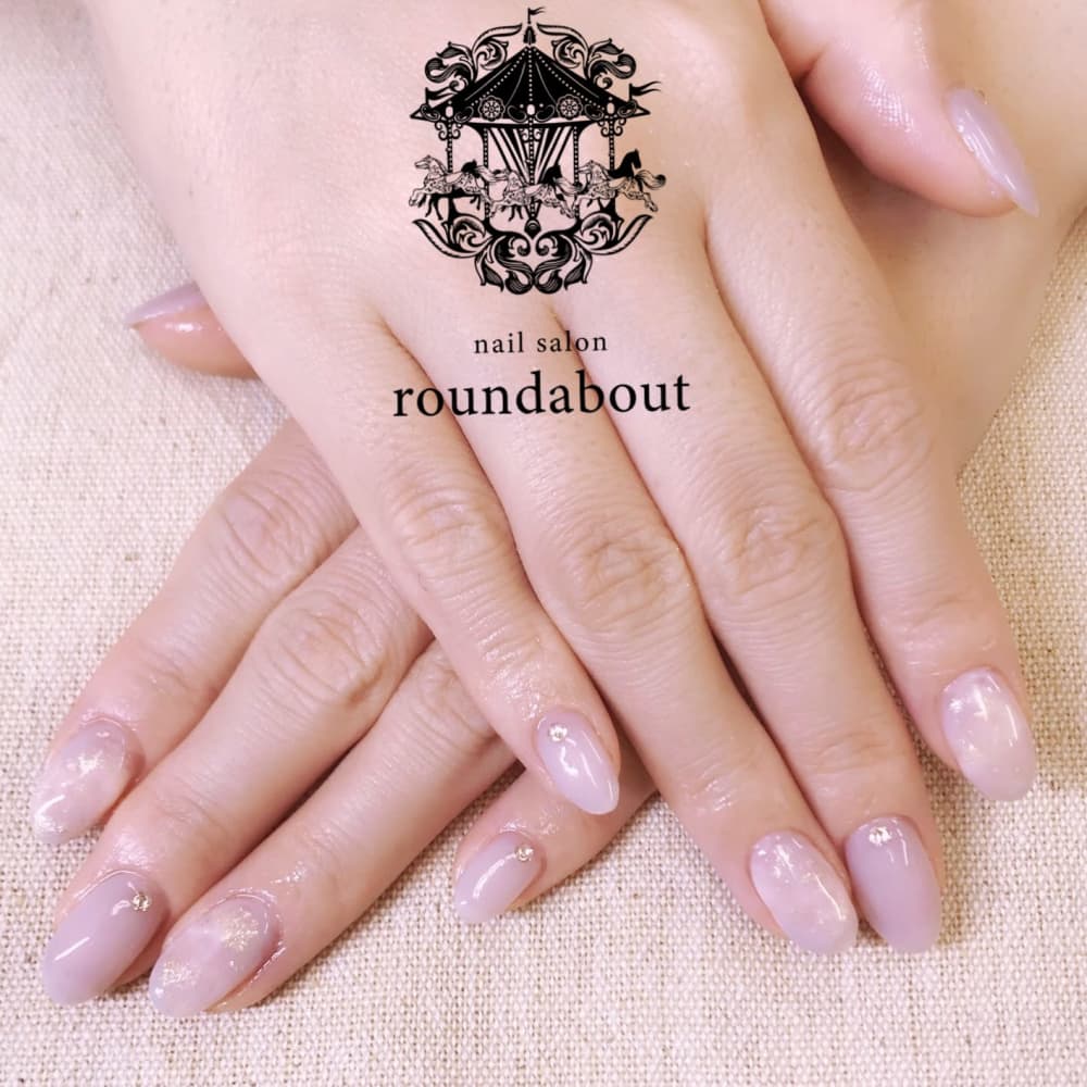 ふんわりタイダイネイル Nailsalon Roundabout ネイルサロンラウンドアバウト のネイルデザイン ネイル まつげサロンを予約するなら楽天ビューティ
