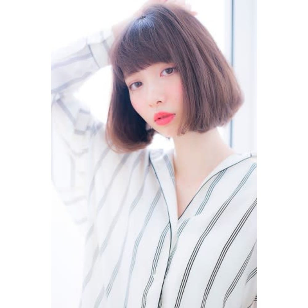 Euphoria タンバルモリ小顔ボブ イルミナカラー Euphoria N 池袋 サンシャイン通り店 ユーフォリア エヌ イケブクロ サンシャインドオリテン のヘアスタイル 美容院 美容室を予約するなら楽天ビューティ
