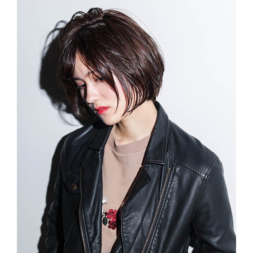 Lolonois梅田 モード切りっぱなしボブ 藤岡なおき Lolonois 梅田 ロロネー ウメダ のヘアスタイル 美容院 美容室を予約するなら楽天ビューティ