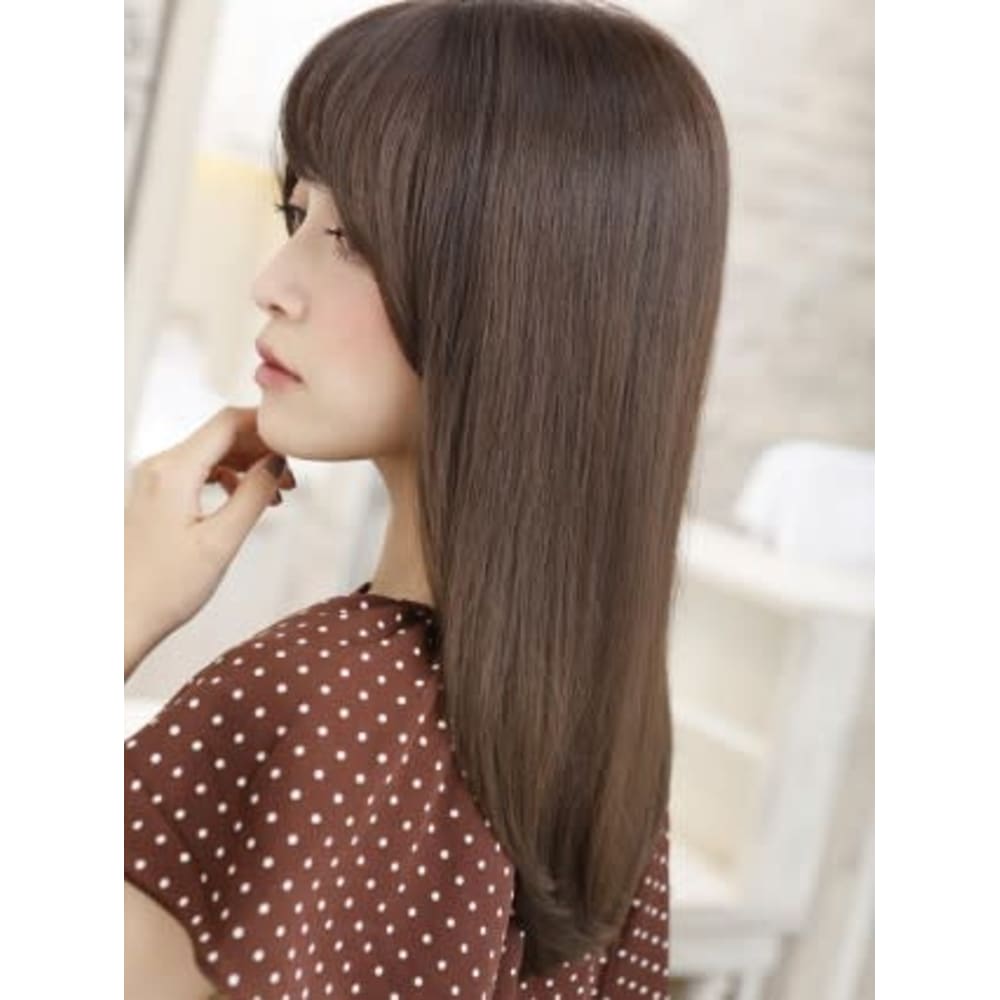 2wayバングがアクセント王道ロング Minx 原宿店 ミンクス ハラジュクテン のヘアスタイル 美容院 美容室を予約するなら楽天ビューティ