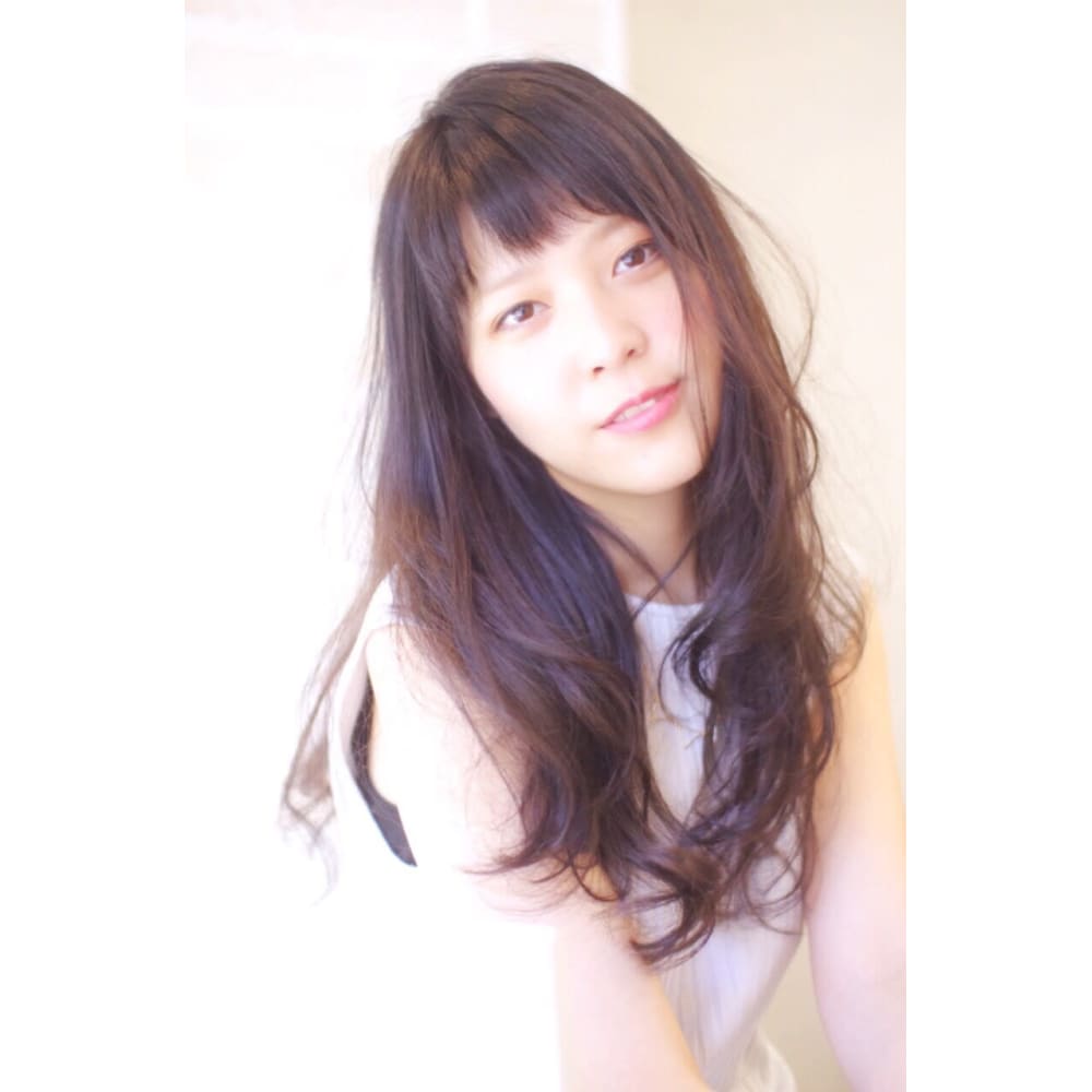前髪短め ゆるふわロング Albero アルベロ のヘアスタイル 美容院 美容室を予約するなら楽天ビューティ 前髪短め ゆるふわロング Albero アルベロ のヘアスタイル 美容院 美容室を予約するなら楽天ビューティ