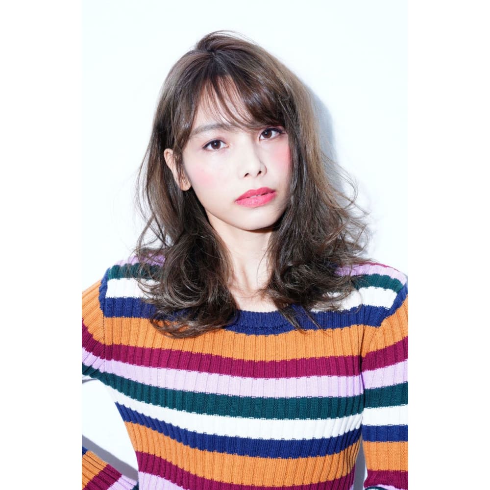 抜け感ウェーブ イノセントカラー5 La Bonheur Hair Etoile 札幌店 抜け感ウェーブ イノセントカラー5 La Bonheur Hair Etoile 札幌店