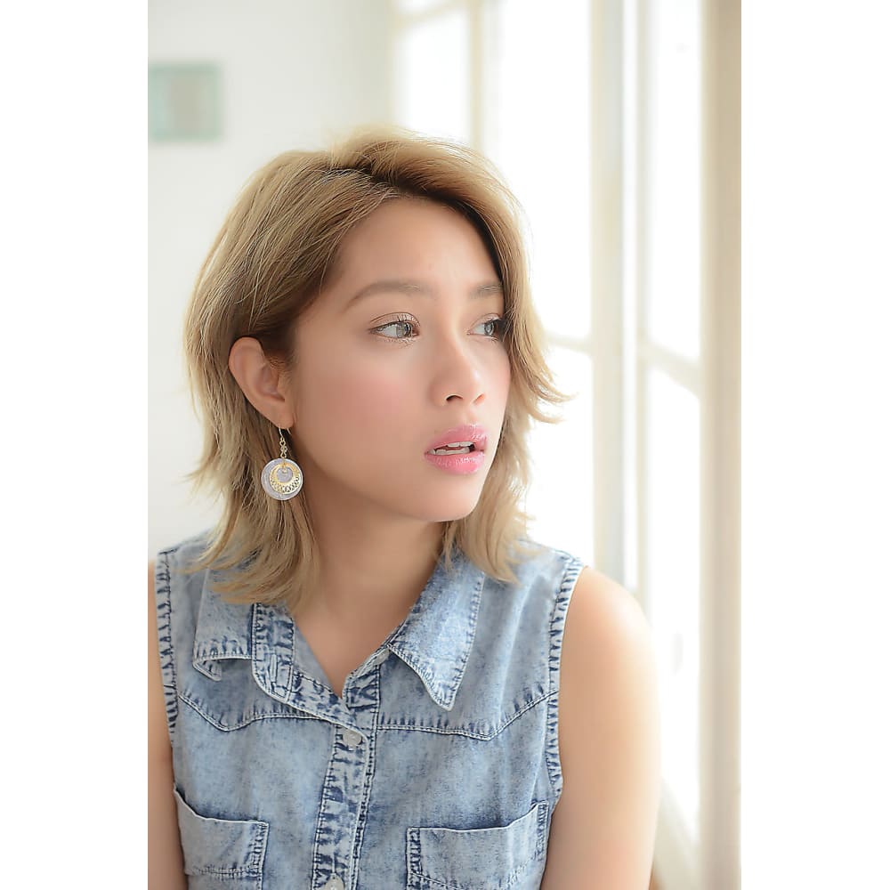 ダブルカラー カット トリートメント La Bonheur Hair Grace門前仲町店 ラボヌールヘアーグレースモンゼンナカチョウテン のヘアスタイル 美容院 美容室を予約するなら楽天ビューティ