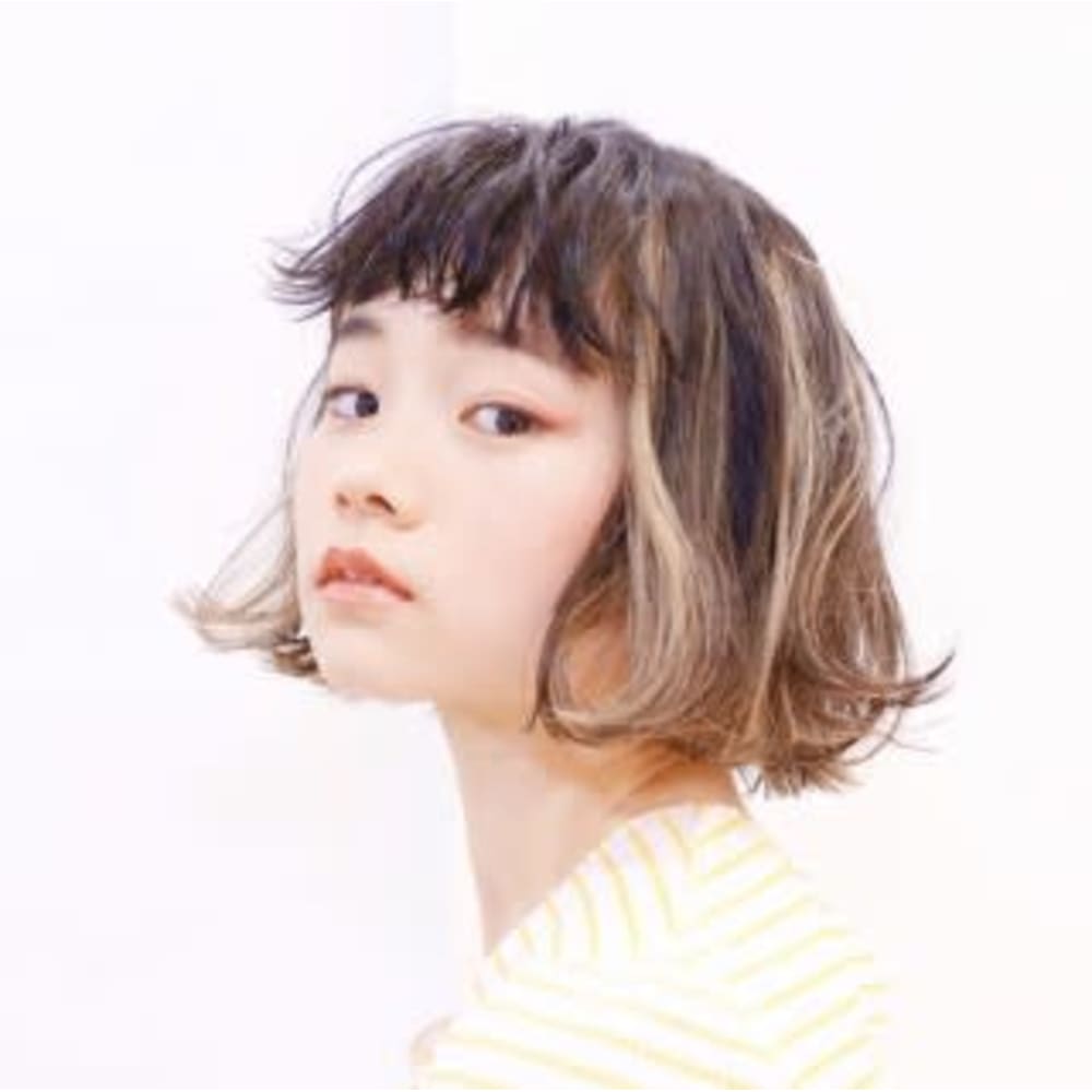 Quint Neolive インナーハイライト Quint Neolive ネオリーブ 自由ヶ丘 クイントネオリーブ のヘアスタイル 美容院 美容室を予約するなら楽天ビューティ