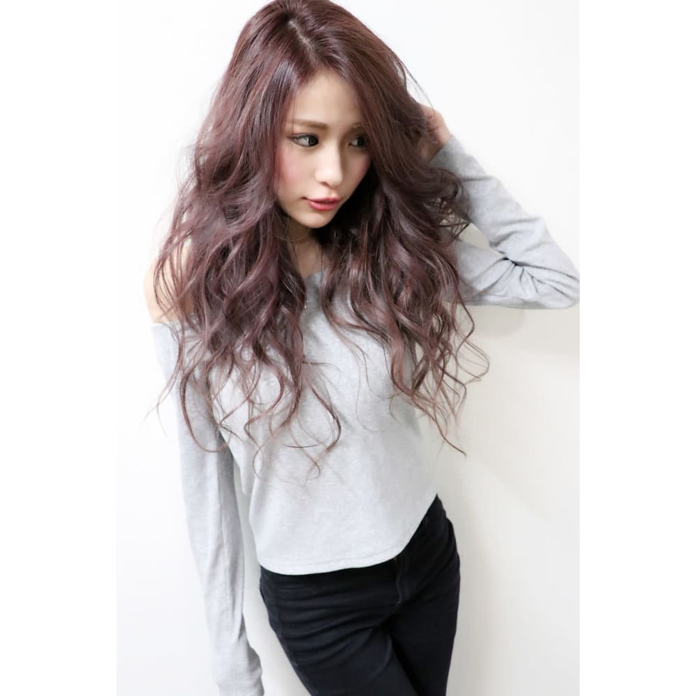 Pink Rose Color By Seeek2 Hair Grande Seeek Ii ヘアグランデシークツー のヘアスタイル 美容院 美容室を予約するなら楽天ビューティ