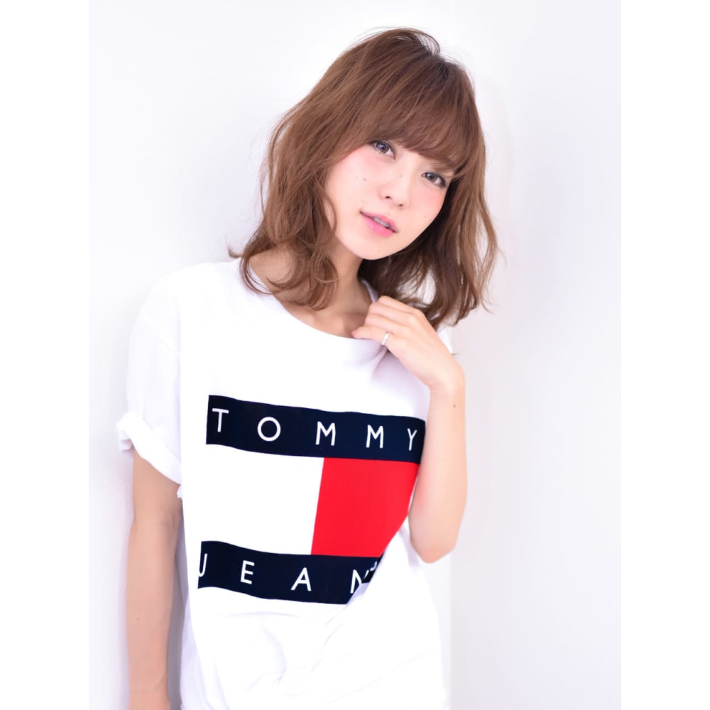 Tetote ゆるふわガーリーなキュートセミロング Tetote 門戸厄神店 テトテモンドヤクジンテン のヘアスタイル 美容院 美容室を予約するなら楽天ビューティ Tetote ゆるふわガーリーなキュートセミロング Tetote 門戸厄神店 テトテモンドヤクジンテン のヘアスタイル 美容院 美容室を予約するなら楽天ビューティ