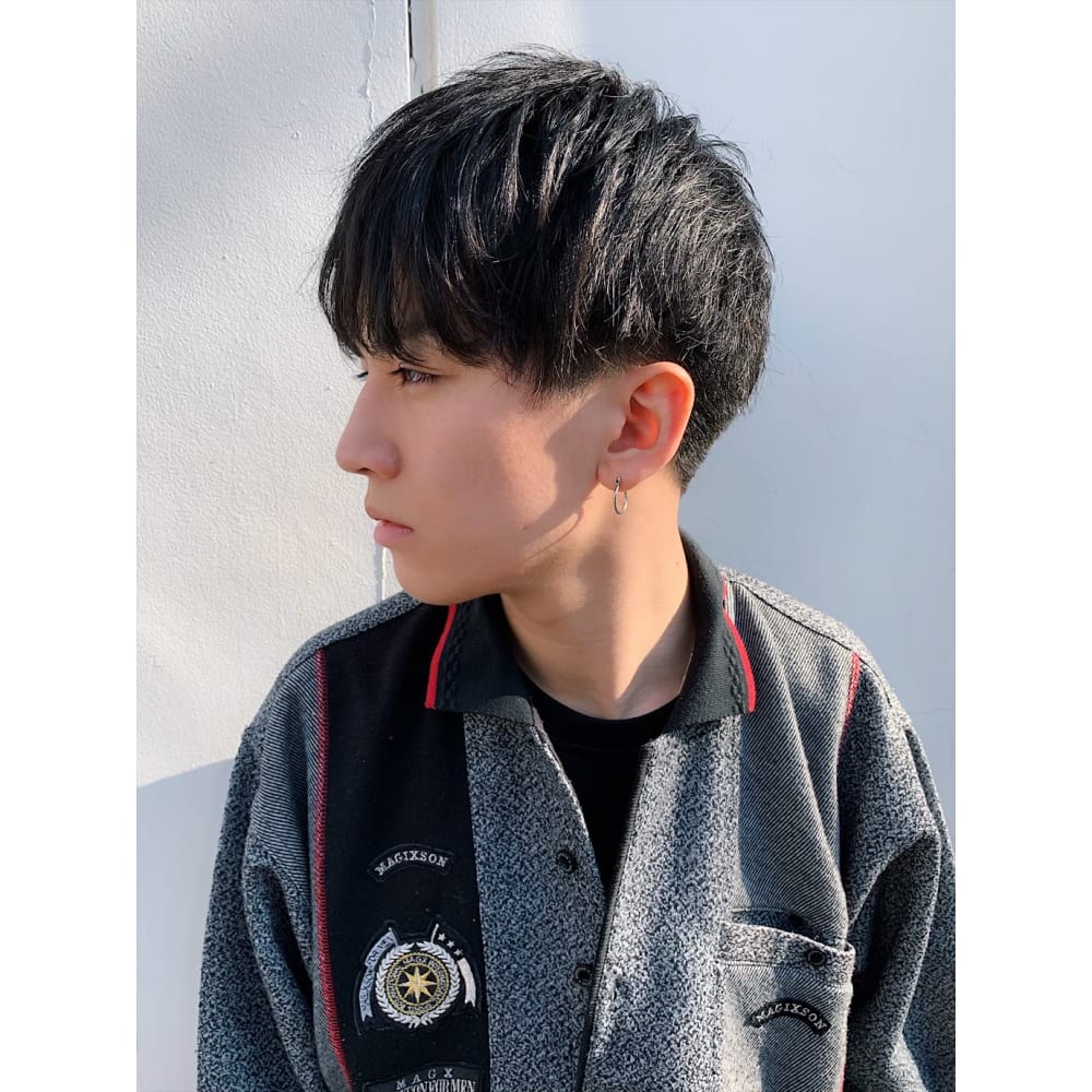 ネープレスサイドパートスマートマッシュ 佐藤美紗 Coo Et Fuu Hair Make クーエフーヘアメイク のヘアスタイル 美容院 美容室を予約するなら楽天ビューティ