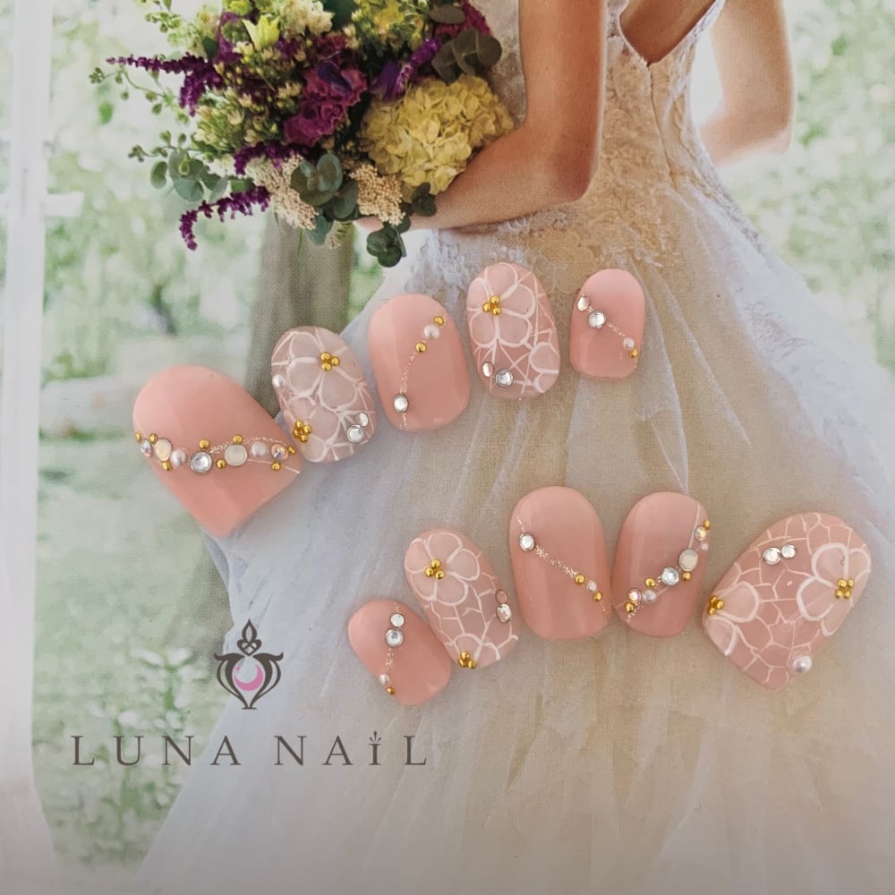 ウエディングネイル Luna Nail ルナネイル のネイルデザイン ネイル まつげサロンを予約するなら楽天ビューティ
