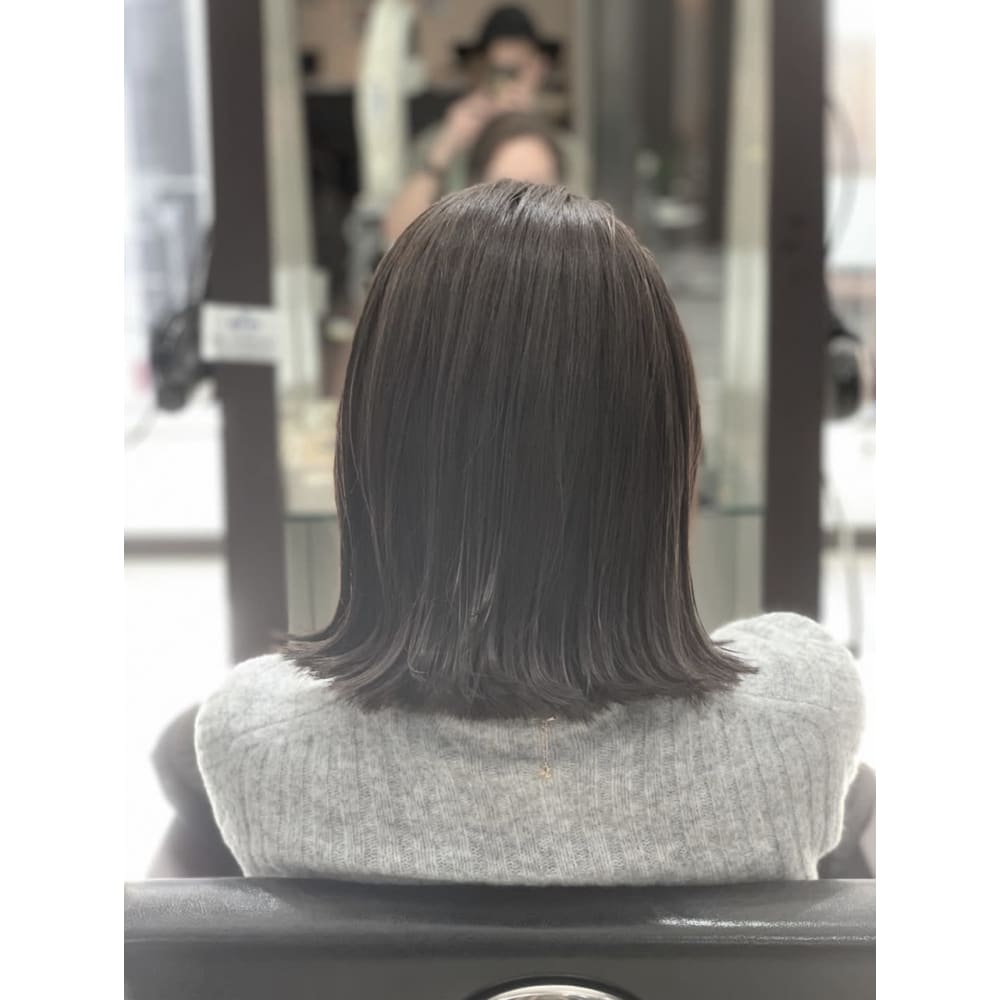 透明感カラーグレイッシュ Newi 池袋 ネウィ イケブクロ のヘアスタイル 美容院 美容室を予約するなら楽天ビューティ