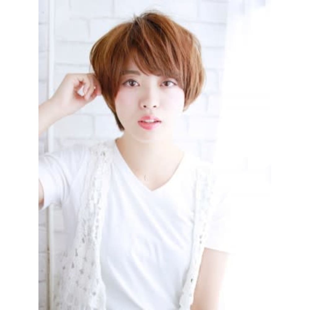 ナチュラルショートヘアー Hair Make Nalu 荻窪北口 教会通り店 ヘアメイクナルオギクボキタグチ キョウカイドオリテン のヘアスタイル 美容院 美容室を予約するなら楽天ビューティ