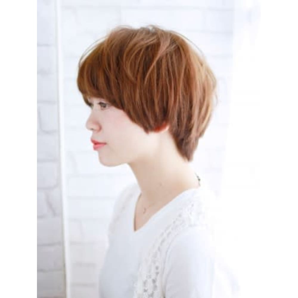 ナチュラルショートヘアー Hair Make Lea レア のヘアスタイル