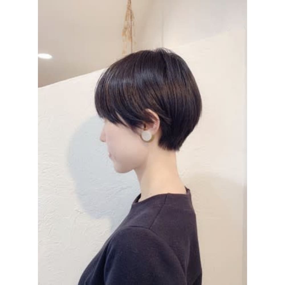 スタイリッシュなショートヘア 半個室 Rire Hair 箱崎店 ハンコシツ リールヘアー ハコザキテン のヘアスタイル 美容院 美容室を予約するなら楽天ビューティ