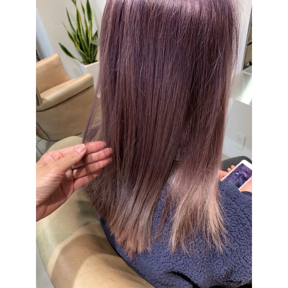 春にぴったりの桜色カラー Hair Make Opsis オプシス のヘアスタイル 美容院 美容室を予約するなら楽天ビューティ