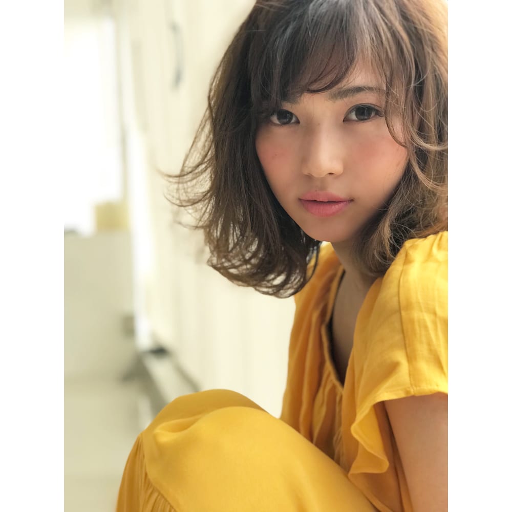 鎖骨ミディアム 福永ヘアカタログ Sunvalley サンバレー のヘア 鎖骨ミディアム 福永ヘアカタログ Sunvalley サンバレー のヘア