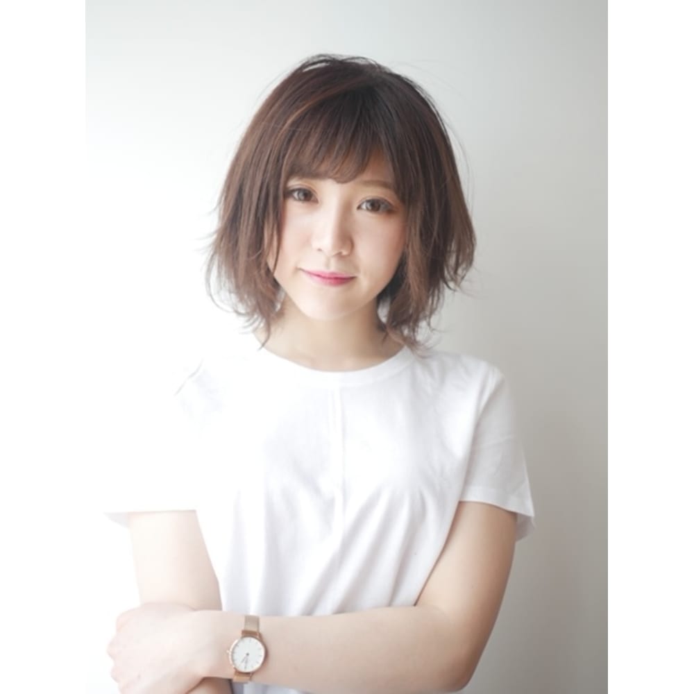 めんどくさがりの女性にオススメ ラフ感レイヤーボブ Behive一番町店aveda ビーハイブイチバンチョウテンアヴェダ のヘアスタイル 美容院 美容室を予約するなら楽天ビューティ