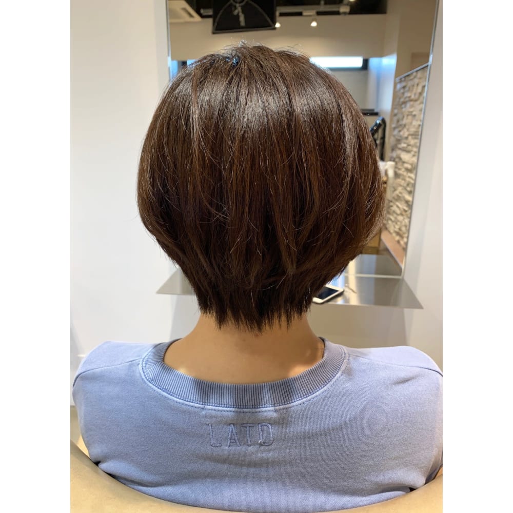 サイド長めのハンサムショート Hair Make Opsis オプシス のヘア サイド長めのハンサムショート Hair Make Opsis オプシス のヘア
