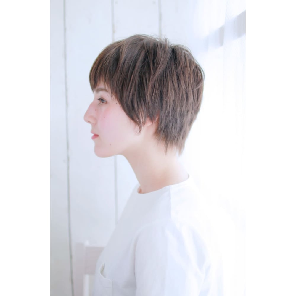 お手入れ簡単 ショートスタイル 亀戸 美容院 Mon Coe 亀戸 美容室 Mon Coeur 髪質改善個室サロン カメイド ビヨウシツ モンクール コシツサロン のヘアスタイル 美容院 美容室を予約するなら楽天ビューティ