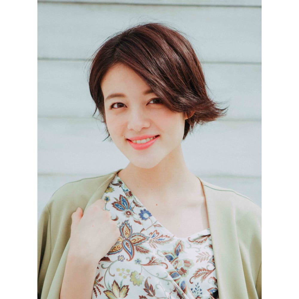 前髪なしふわっとショート Weve Rista 富里店ウィーブリスタトミサト