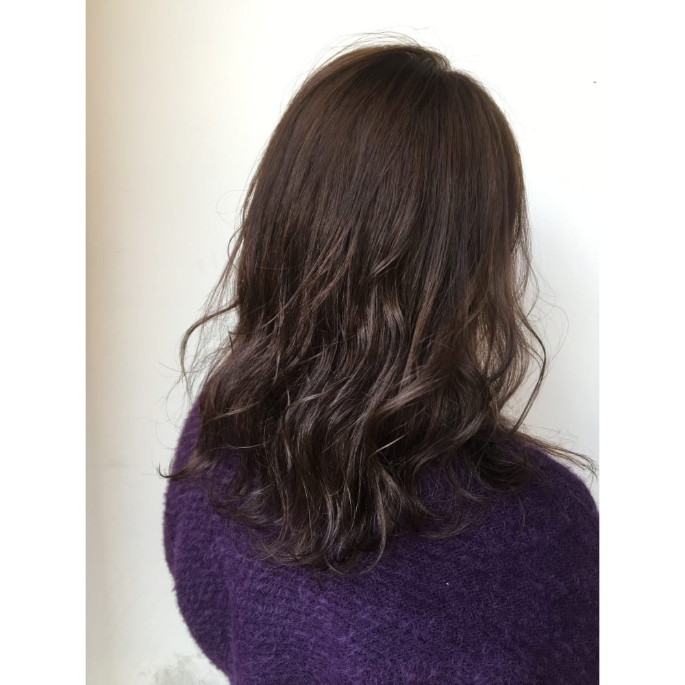 ハイライトラベンダーブラウン Luck 海老名 ラック エビナ のヘアスタイル 美容院 美容室を予約するなら楽天ビューティ