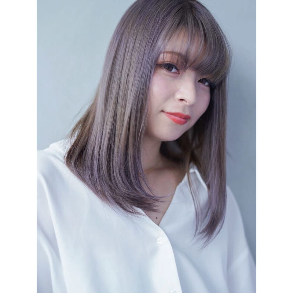 ダブルカラーのラベンダーグレー Hair Ruup Rell Design Works ループレル のヘアスタイル 美容院 美容室を予約するなら楽天ビューティ ダブルカラーのラベンダーグレー Hair Ruup Rell Design Works ループレル のヘアスタイル 美容院 美容室を予約するなら楽天ビューティ