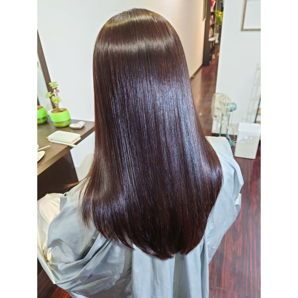 髪質改善 美髪縮毛矯正 で艶髪１０歳若返る Hair Tack ヘアータック のこだわり特集 美容院 美容室を予約するなら楽天ビューティ