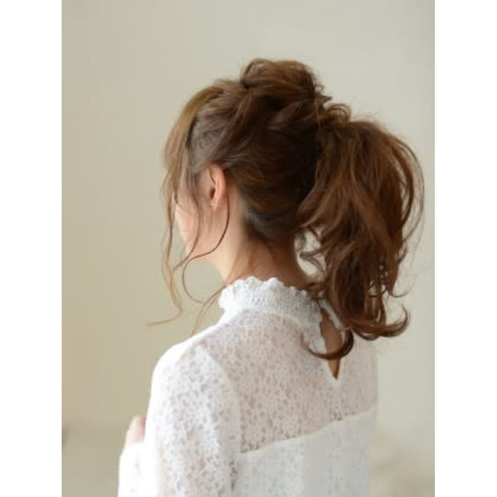 女度アップ 大人ポニーテール Hair Make Earth 八潮店 ヘアメイクアースヤシオテン のヘアスタイル 美容院 美容室を予約するなら楽天ビューティ