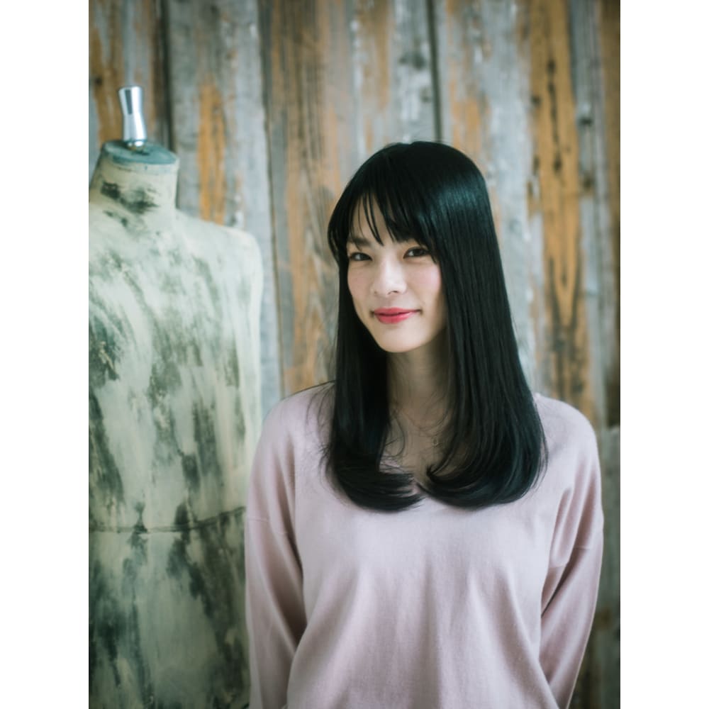 シンプル黒髪ストレート Another Hairsalon 大倉山 アナザーヘアサロン オオクラヤマ のヘアスタイル 美容院 美容室を予約するなら楽天ビューティ