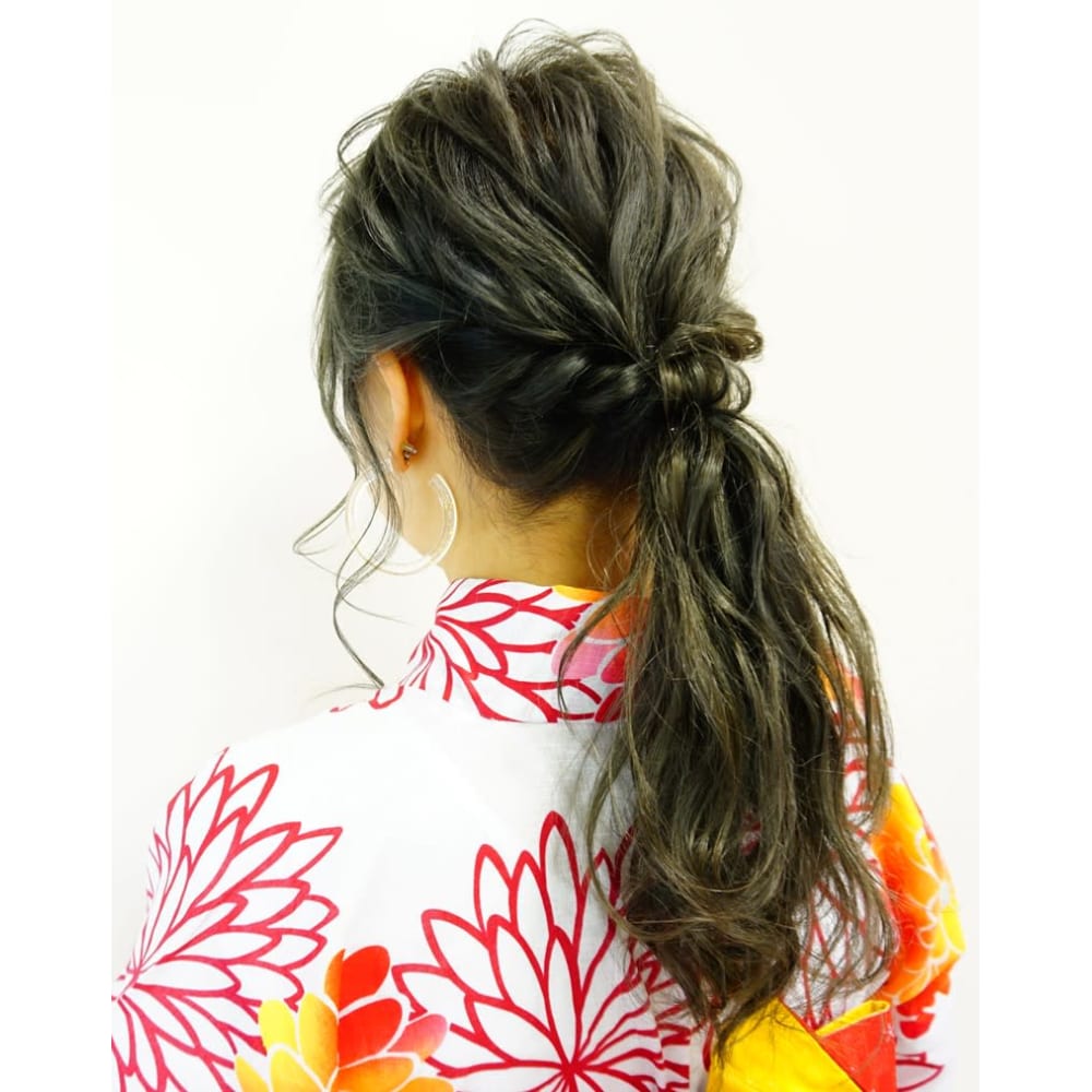 浴衣着付 流行りのオススメヘアアレンジ Super Cut 北32条店 浴衣着付 流行りのオススメヘアアレンジ Super Cut 北32条店