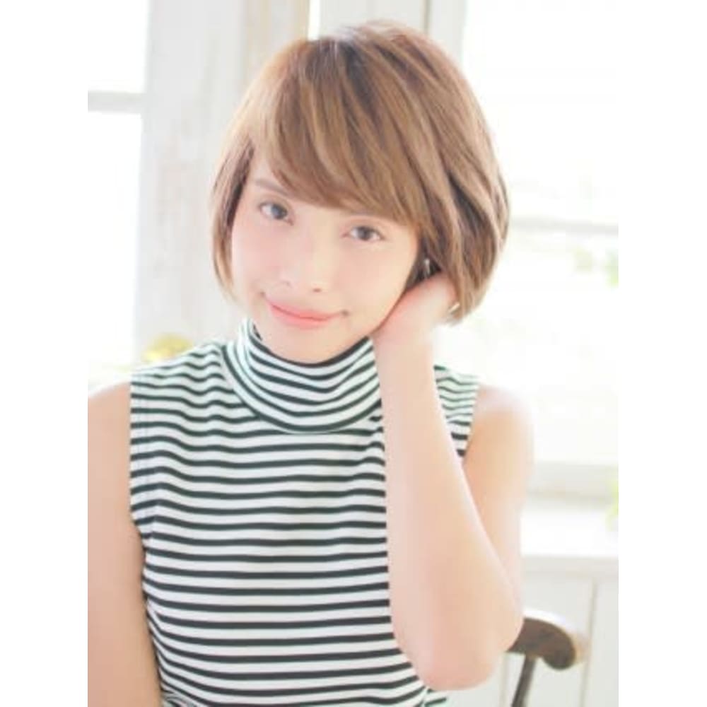 ナチュラルショートヘアー Hair Make Lea レア のヘアスタイル