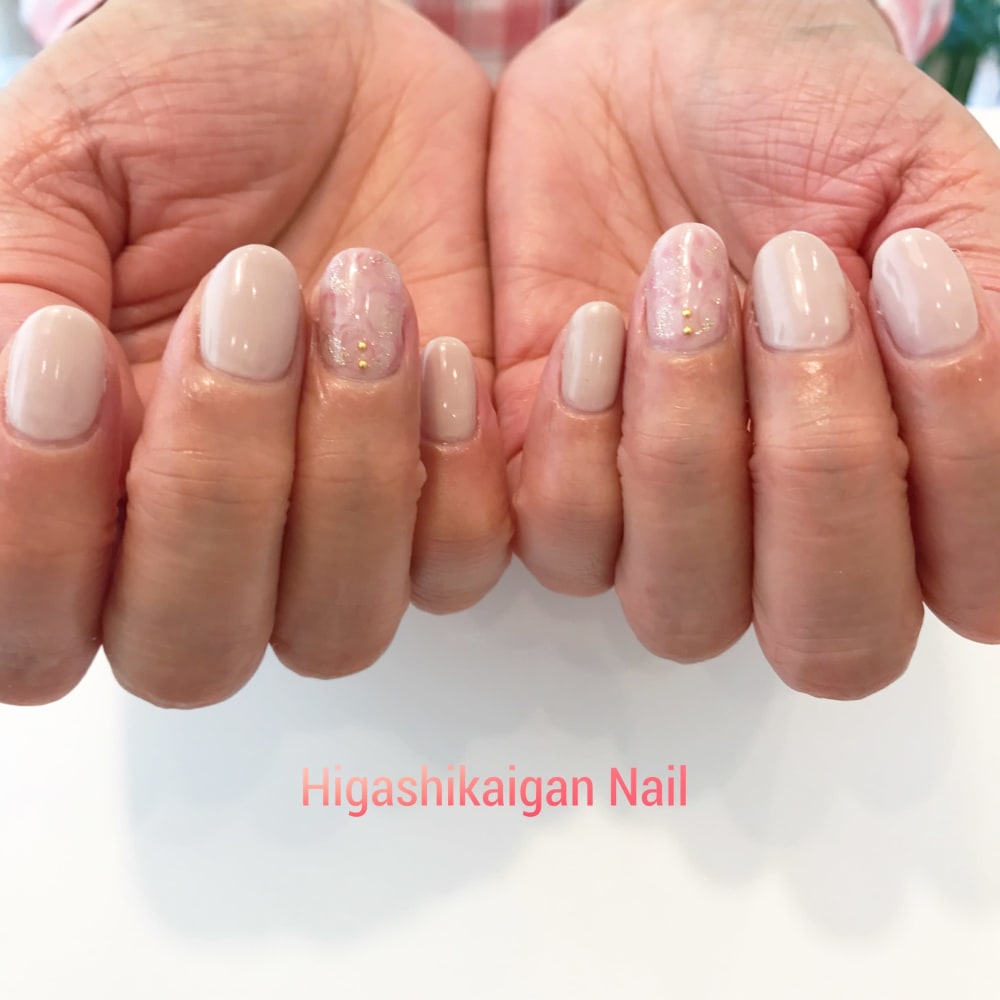 ナチュラルマーブル 東海岸ネイル ヒガシカイガンネイル のネイルデザイン ネイル まつげサロンを予約するなら楽天ビューティ