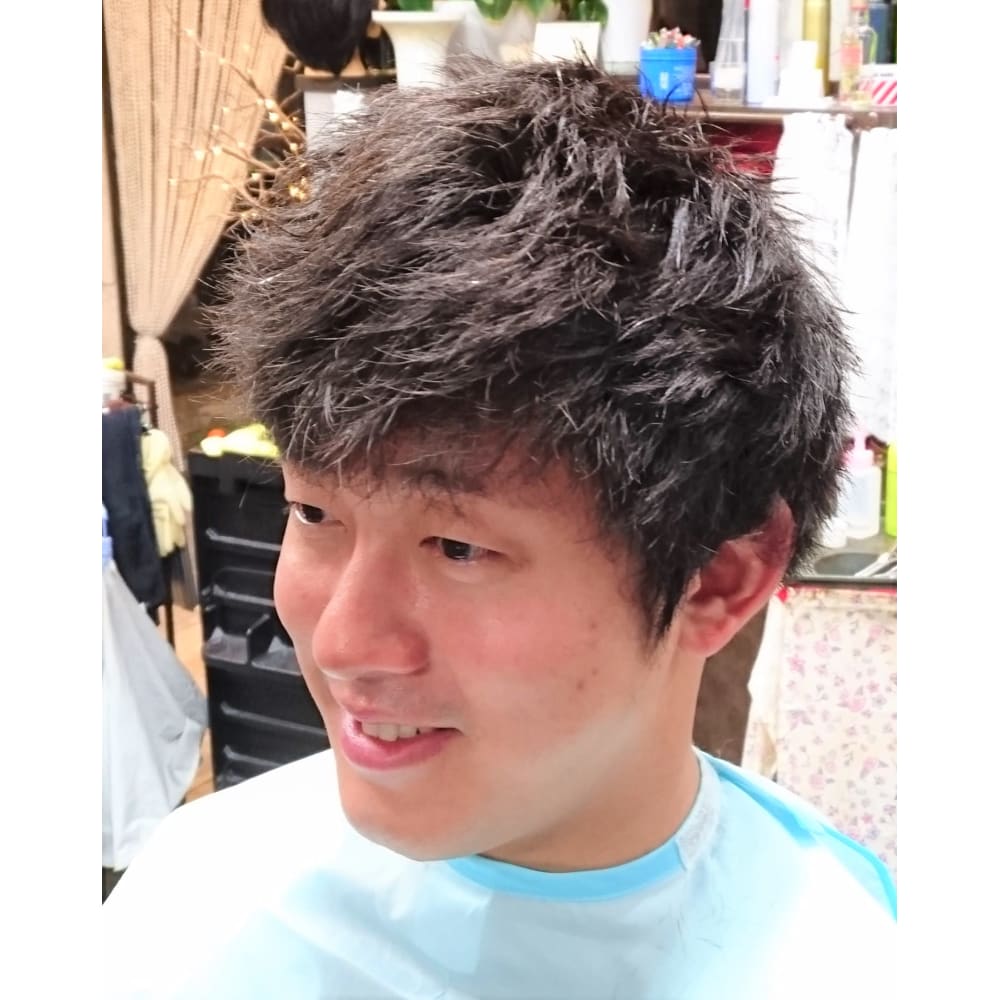 ナチュラルツーブロックソフトツイストマッシュ風 Bande Hair Rokumeikan バンデ ヘア ロクメイカン のヘアスタイル 美容院 美容室を予約するなら楽天ビューティ