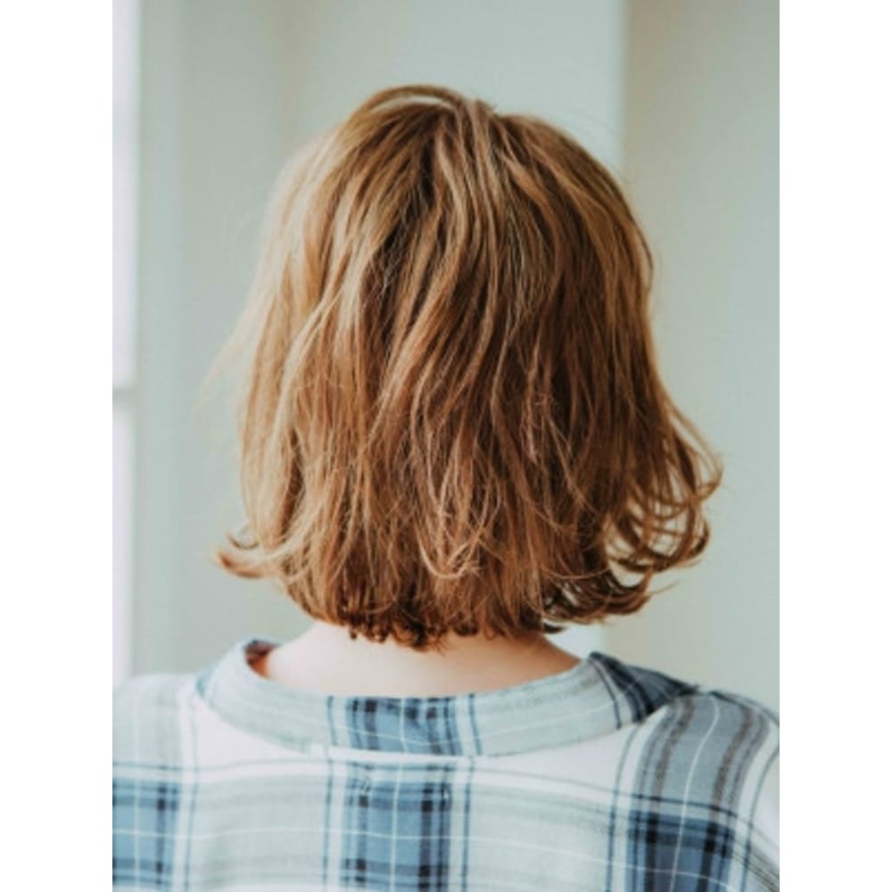ラフさが可愛いミディアムボブ Hair Make Passage 仙川店 パッセージ のヘアスタイル 美容院 美容室を予約するなら楽天ビューティ