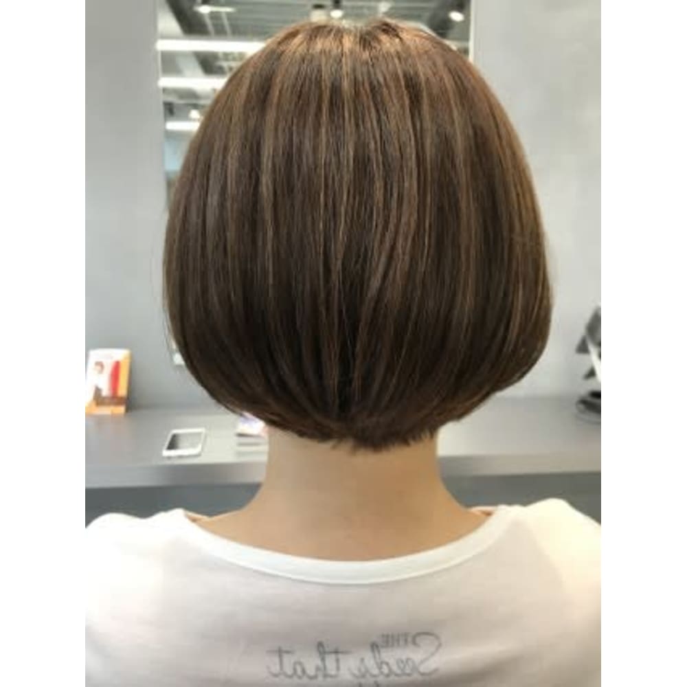 ボブ 極細ハイライトスタイル 福永ヘアカタログ Sunvalley ボブ 極細ハイライトスタイル 福永ヘアカタログ Sunvalley