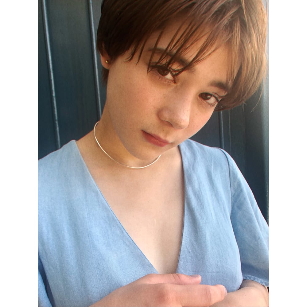 ナチュラルショートヘア 隠れ家サロンlyon Chiemi Lyon Hair Make Up リヨンヘアーアンドメイクアップ のヘアスタイル 美容院 美容室を予約するなら楽天ビューティ
