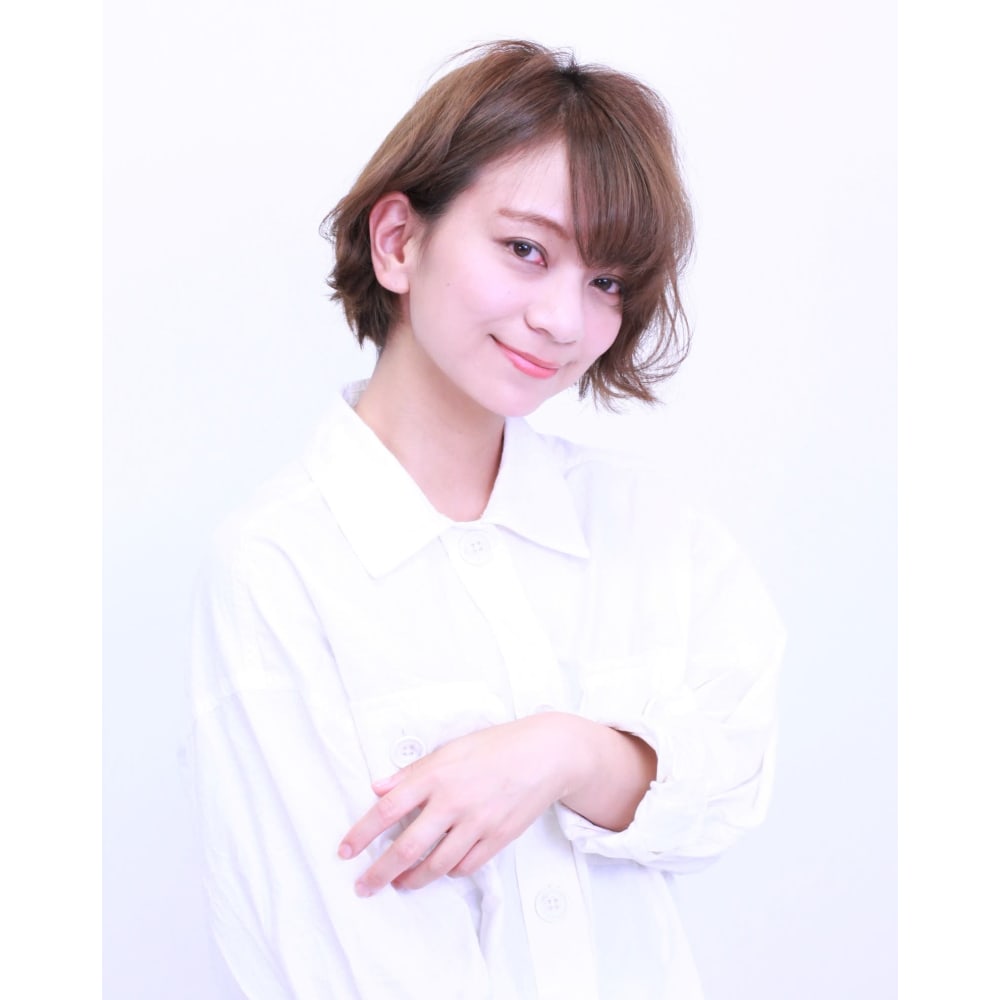 外ハネショートボブ Hair Make Dolly ヘアアンドメイクドーリー の