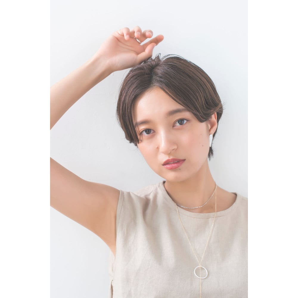 クール ヌーディ ショート Little Lien 新宿南口 リトルリアン のヘアスタイル 美容院 美容室を予約するなら楽天ビューティ
