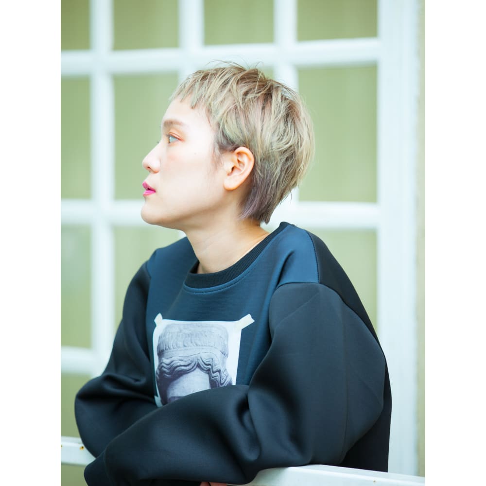 ノームコアなベビーショート 浅草美容室aina アサクサビヨウシツアイナ のヘアスタイル 美容院 美容室を予約するなら楽天ビューティ